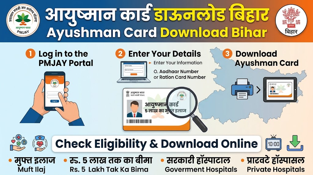 Ayushman Card Download Bihar